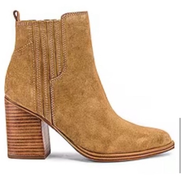 Steve Madden Tan Suede Ankle Booties – Size 9.5M – Brand New - Picture 1 of 13